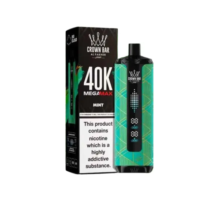 Al Fakher Crown Bar Mega Max 40000 Puffs Mint