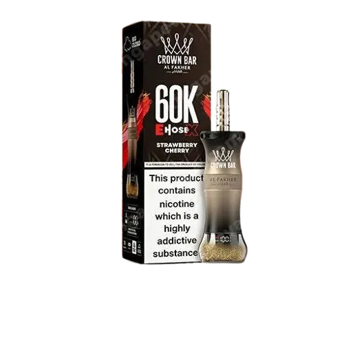 Al Fakher Crown Bar E-Hose 60000 Puffs Strawberry Cherry