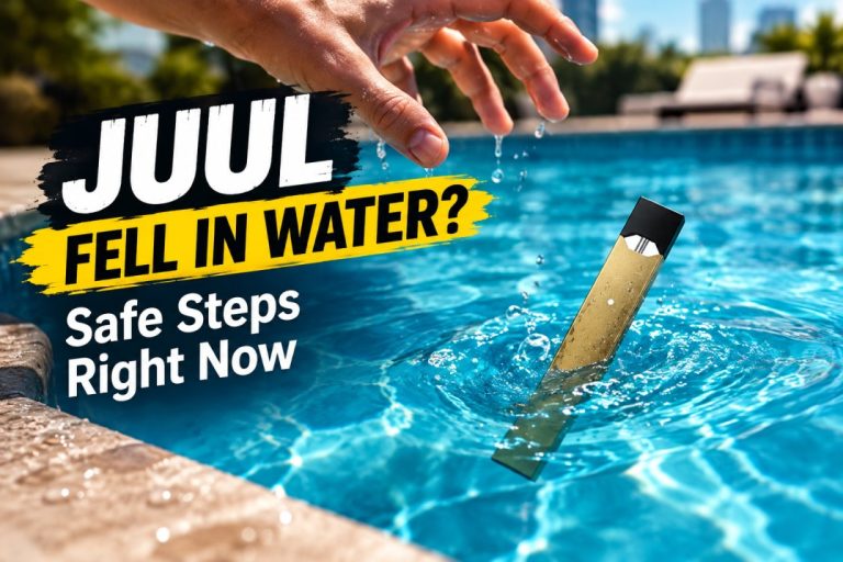 JUUL Fell in Water