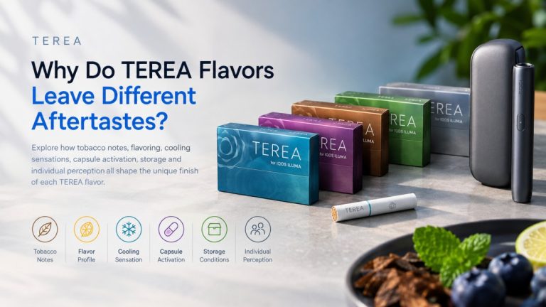 Why Does TEREA Leave a Different Taste After Each Session?