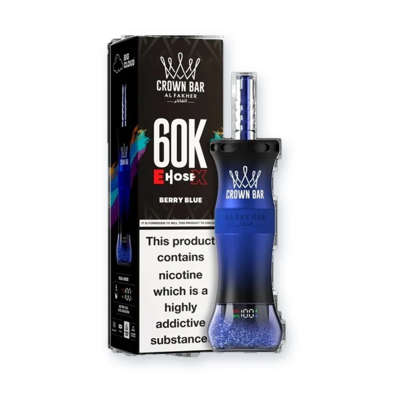 Al Fakher Crown Bar Berry Blue Mega Max 40000 Puffs