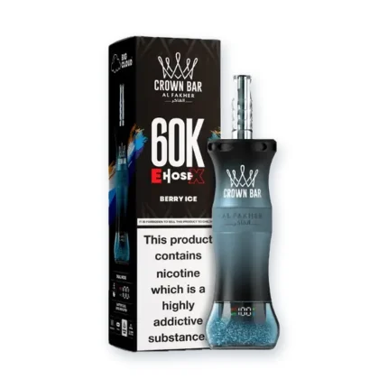 Al Fakher Crown Bar E-Hose 60000 Puffs Berry Ice