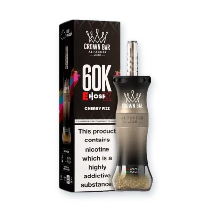 Al Fakher Crown Bar E-Hose 60000 Puffs Cherry Fizz