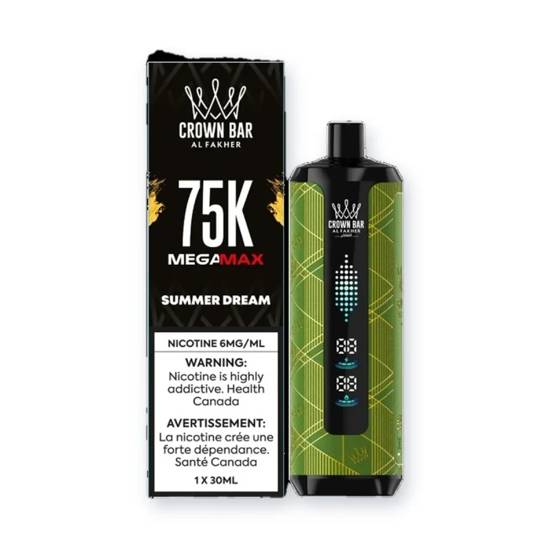 Al Fakher Crown Bar Summer Dream Mega Max 40000 Puffs