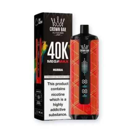 Al Fakher Crown Bar Mega Max 40000 Puffs Hubba