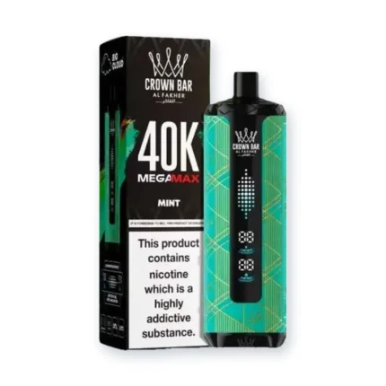 Al Fakher Crown Bar Mega Max 40000 Puffs Mint